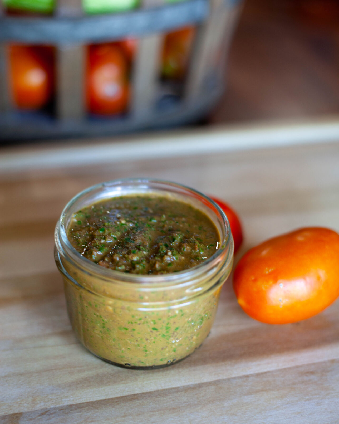 Tomato Basil Pesto